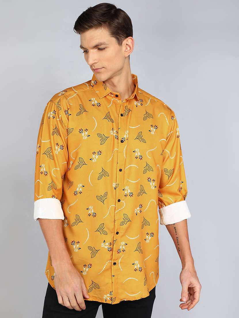 men's regular fit full sleeves casual shirt - 20335744 -  Standard Image - 1