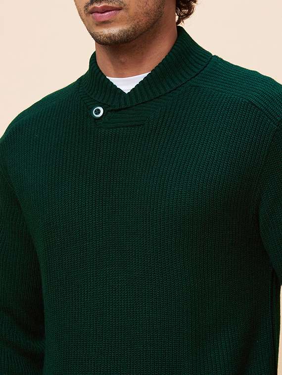 men green acrylic pullover - 20344453 -  Standard Image - 6