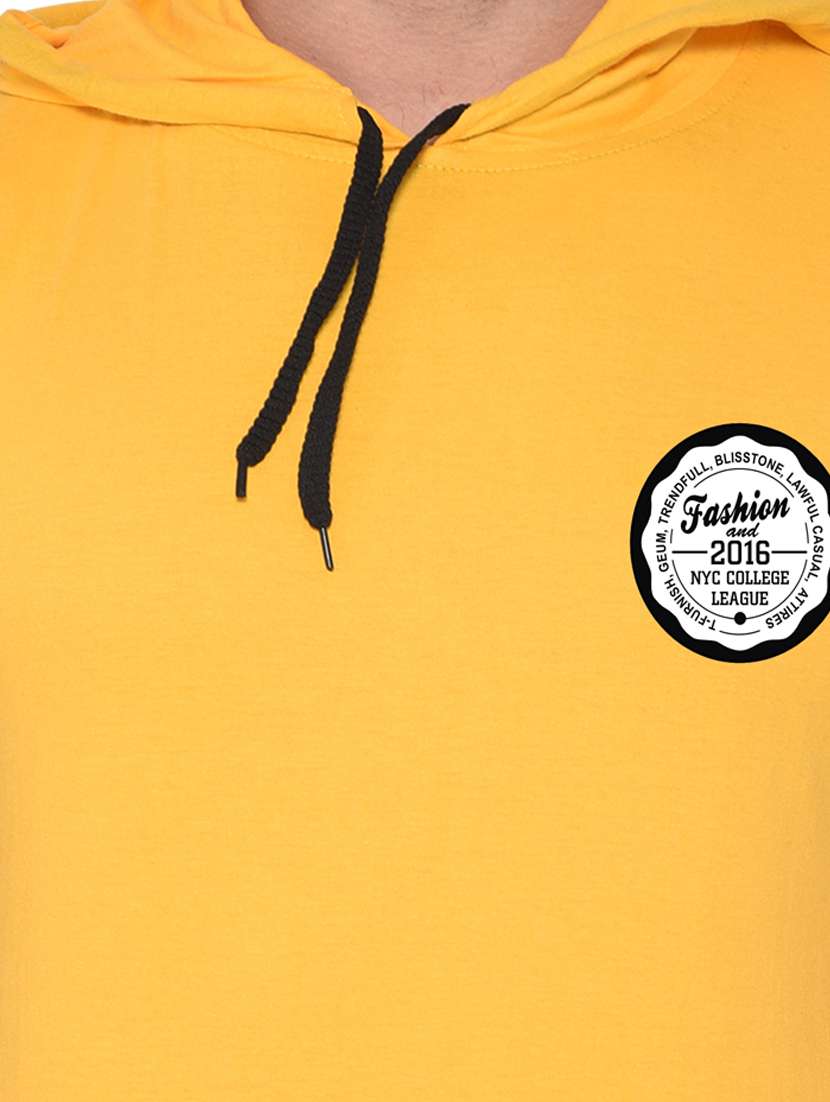 men logo print sleeveless hooded t-shirt - 20345061 -  Standard Image - 4