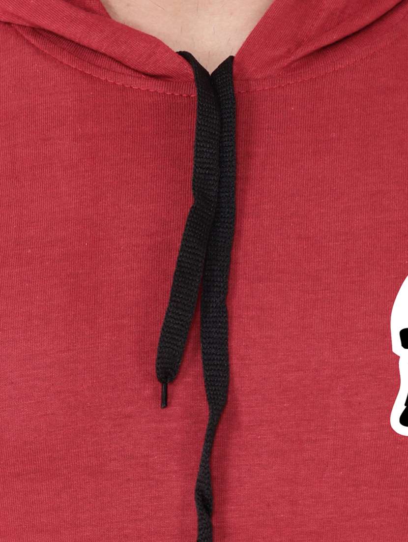 men chest print sleeveless hooded t-shirt - 20345066 - Standard Image - 4