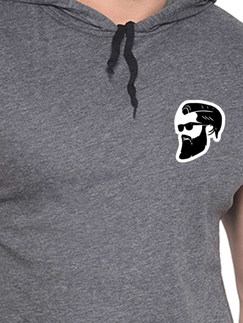 grey cotton tshirt - 20345072 -  Standard Image - 4