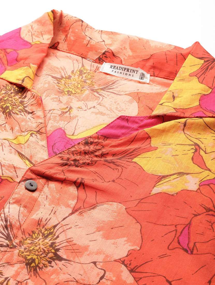 multi colored printed co-ord set - 20345299 -  Standard Image - 4