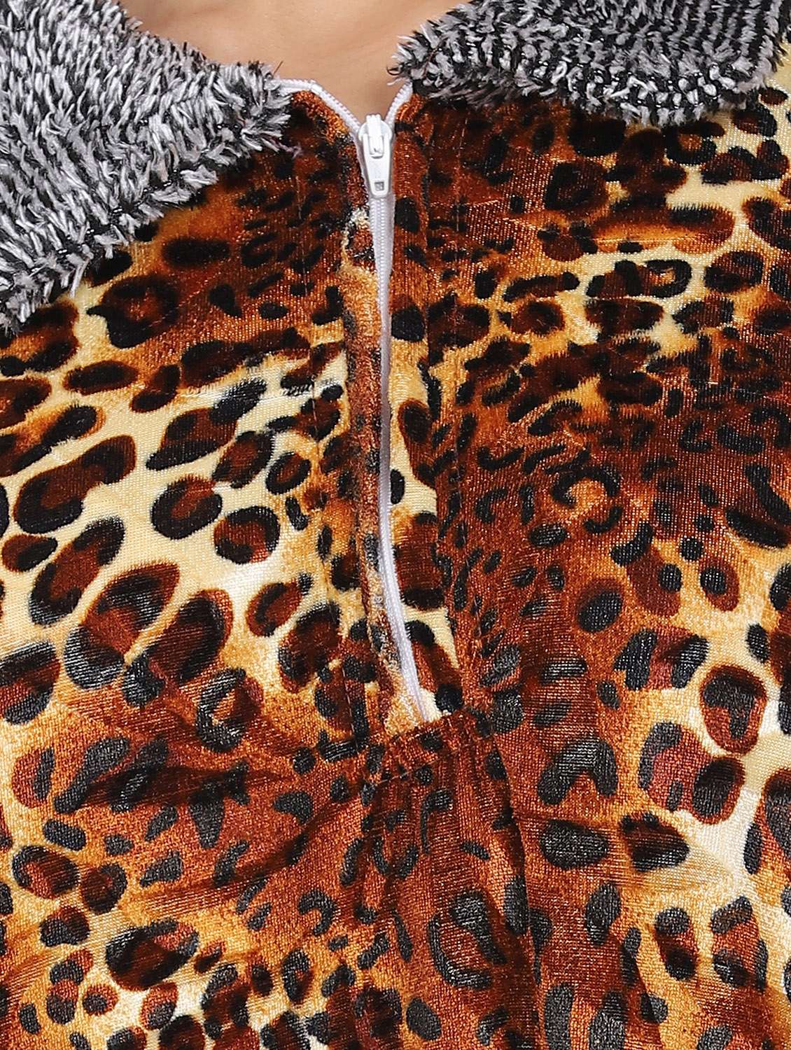 mustard animal print nighty - 20345386 -  Standard Image - 4