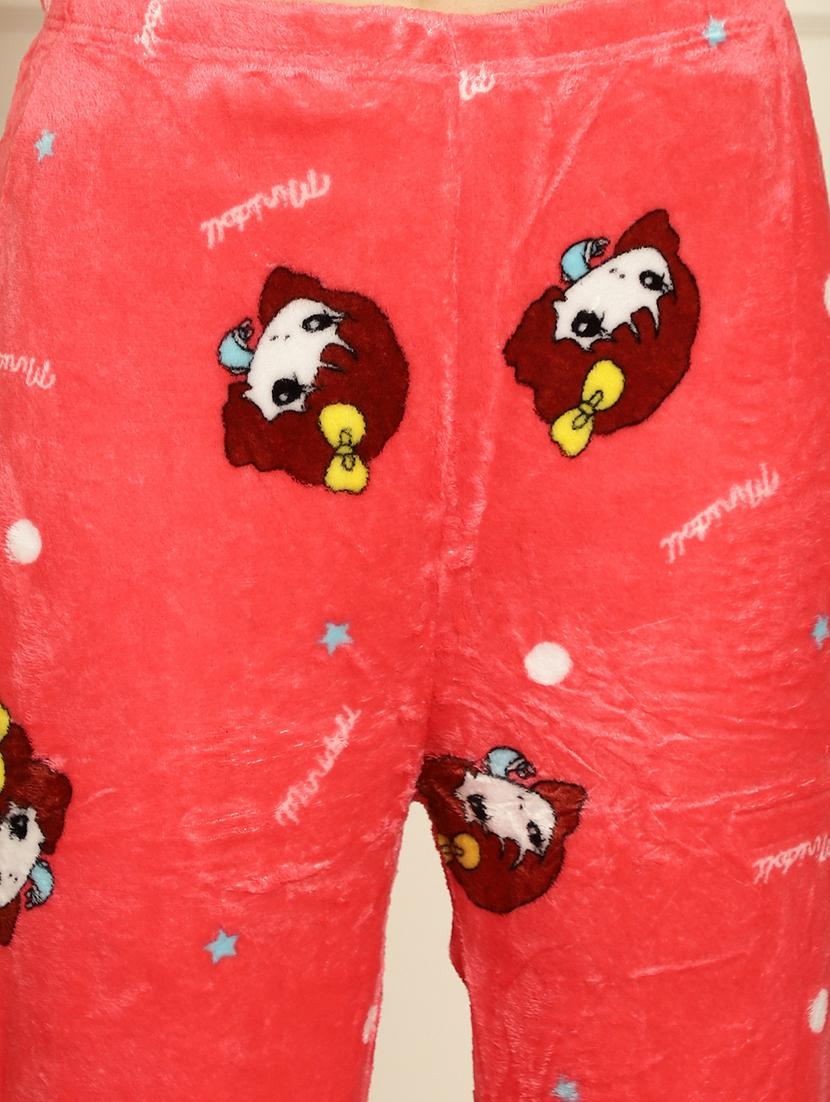 orange quirky print pyjama nightwear set - 20355145 - Standard Image - 6