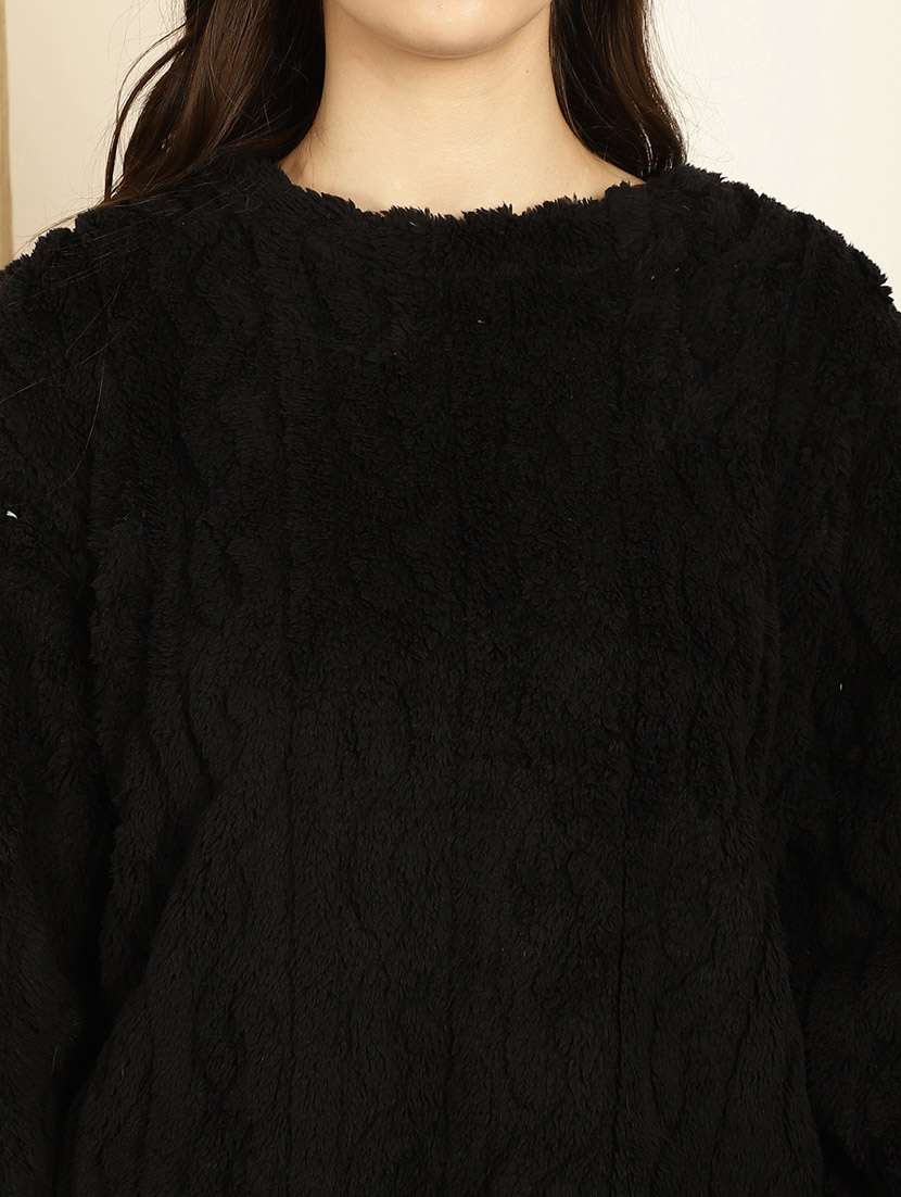 women black nightwear pyjama set - 20355156 -  Standard Image - 4