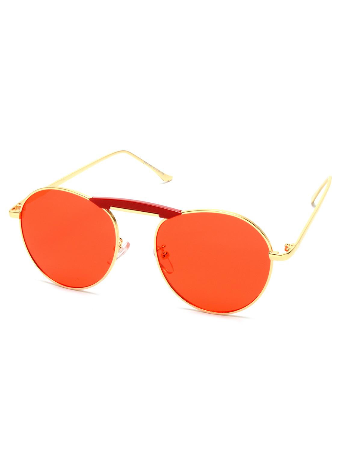 mespee orange sunglasses uv400 protection - 20360315 - Standard Image - 1