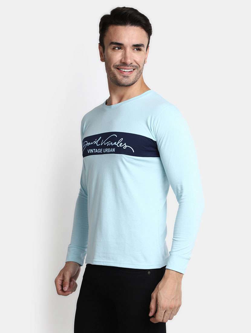 men typography print cotton t-shirt - 20361510 -  Standard Image - 1