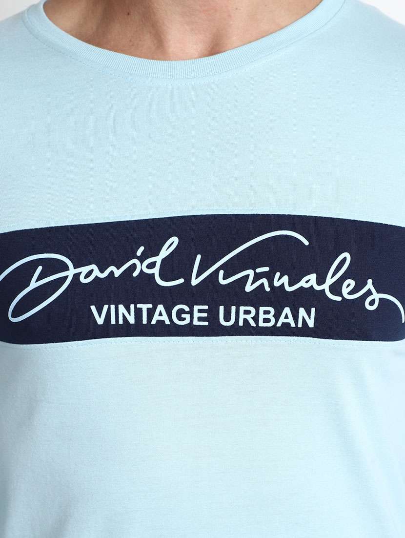 men typography print cotton t-shirt - 20361510 -  Standard Image - 4