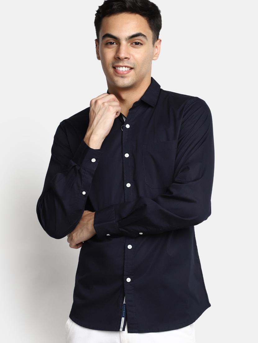 mens solid casual shirt - 20361830 -  Standard Image - 1