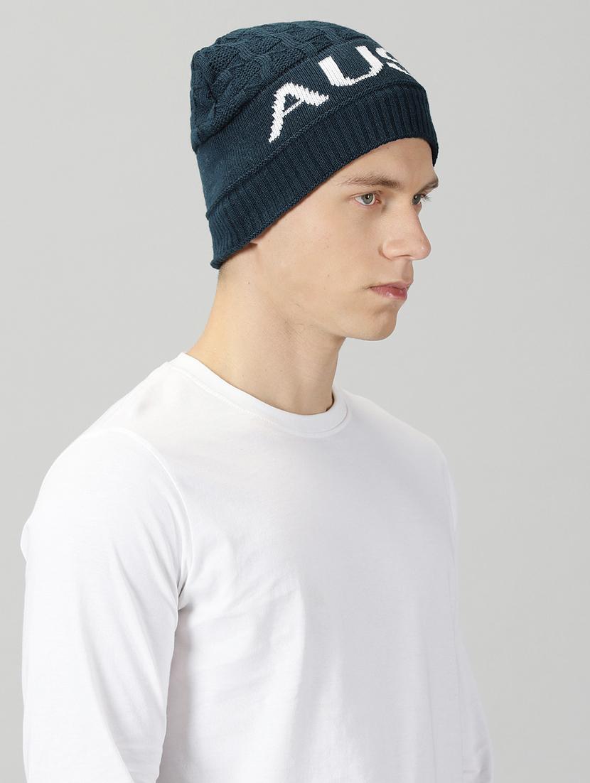 blue wool winter cap - 20361877 -  Standard Image - 1