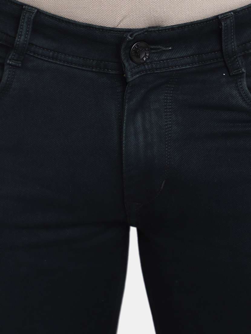 men solid mid rise jeans - 20361883 -  Standard Image - 4