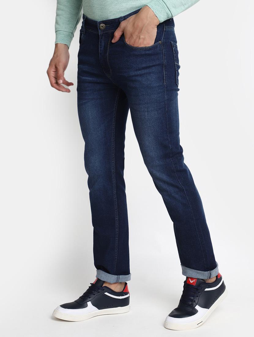 mens slim fit plain jeans - 20361886 - Standard Image - 1