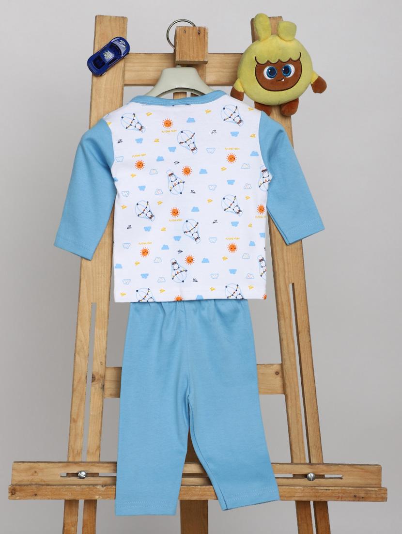 quirky print full length twin set - 20361934 - Standard Image - 1