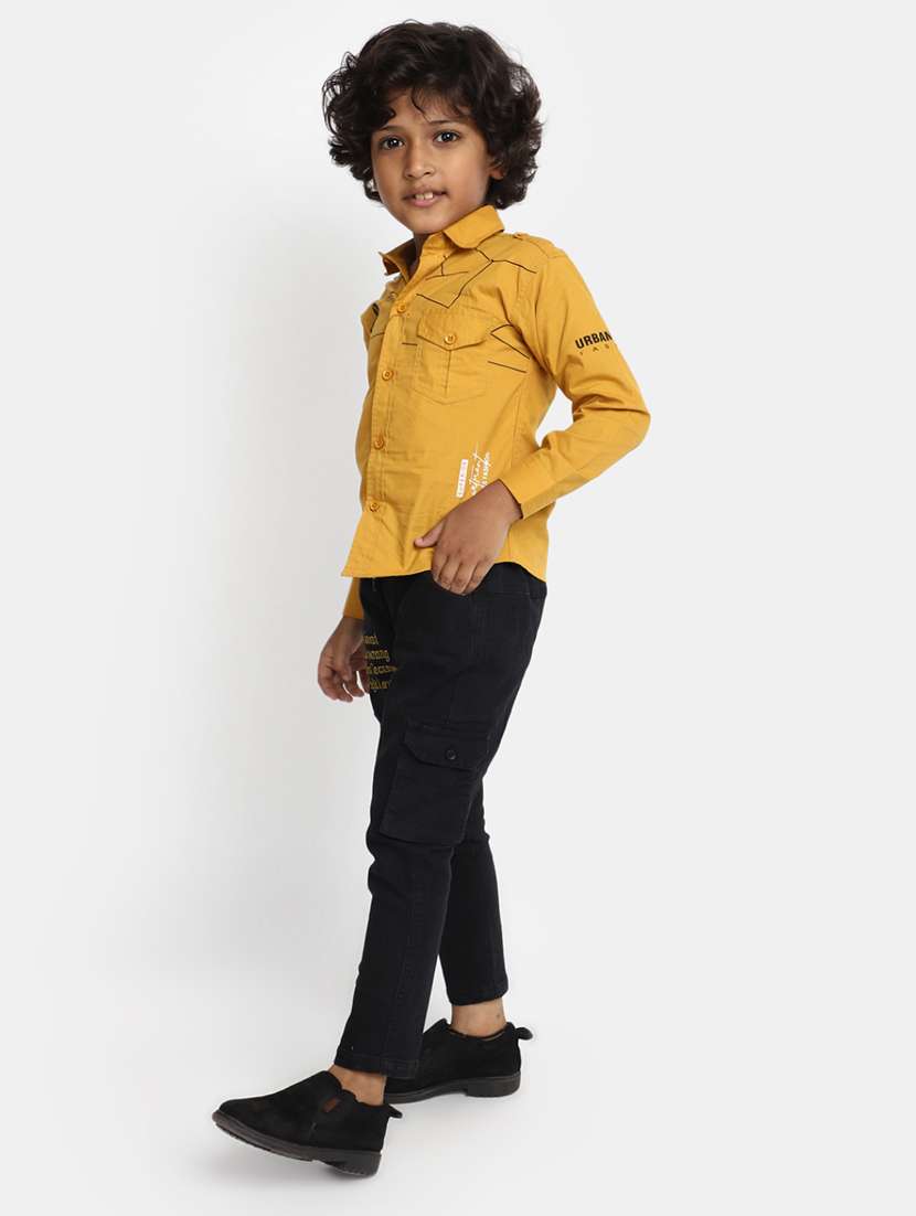 boys cotton full lenght set - 20361996 -  Standard Image - 1