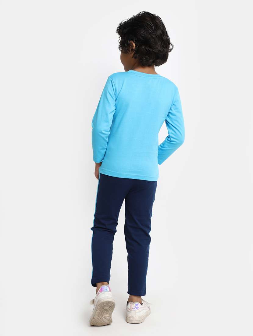 boys graphic printed full length set  - 20362001 -  Standard Image - 1