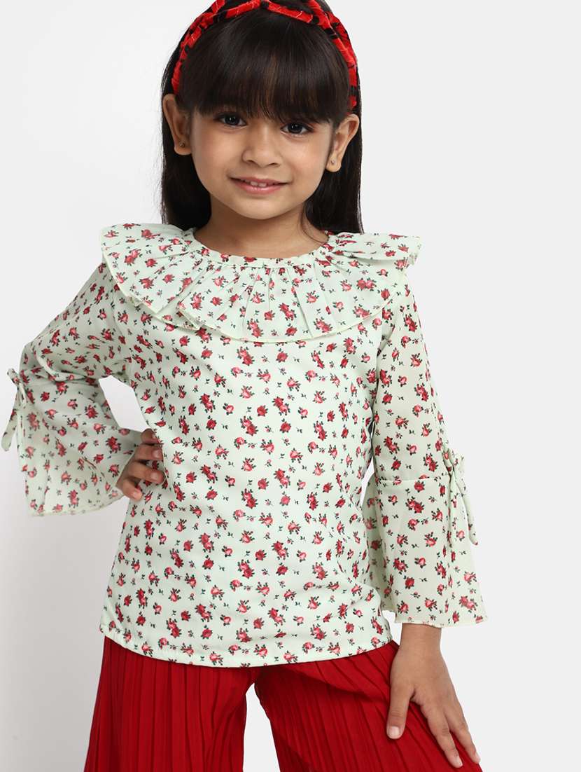 girls printed top & bottom  - 20362080 -  Standard Image - 4