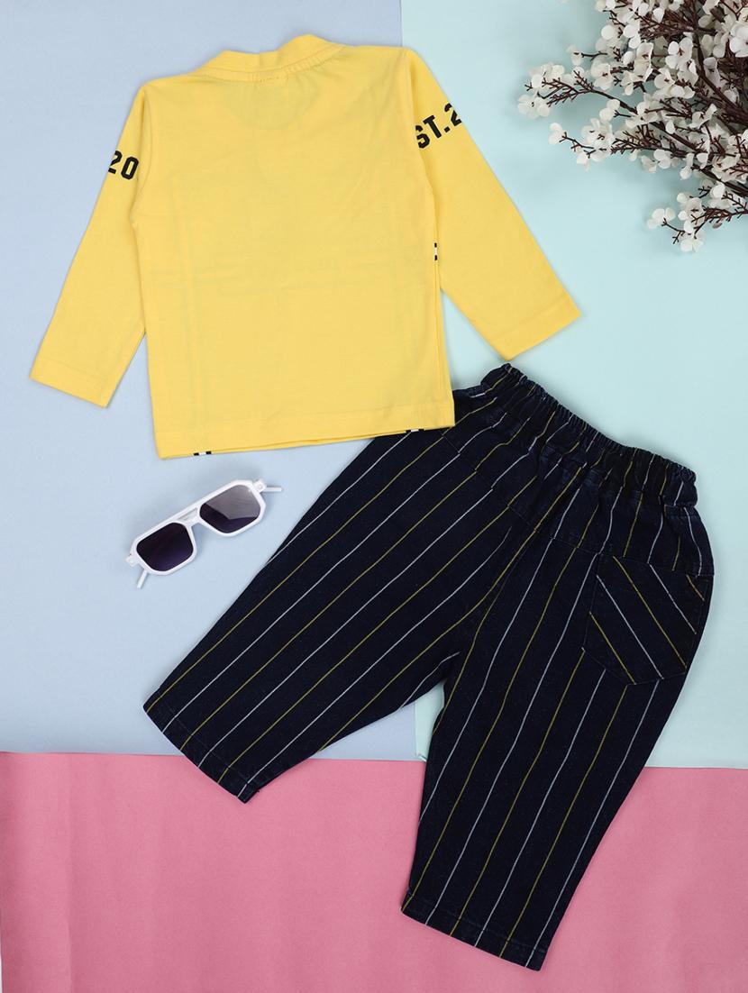kids cotton full lenght set - 20362131 - Standard Image - 1