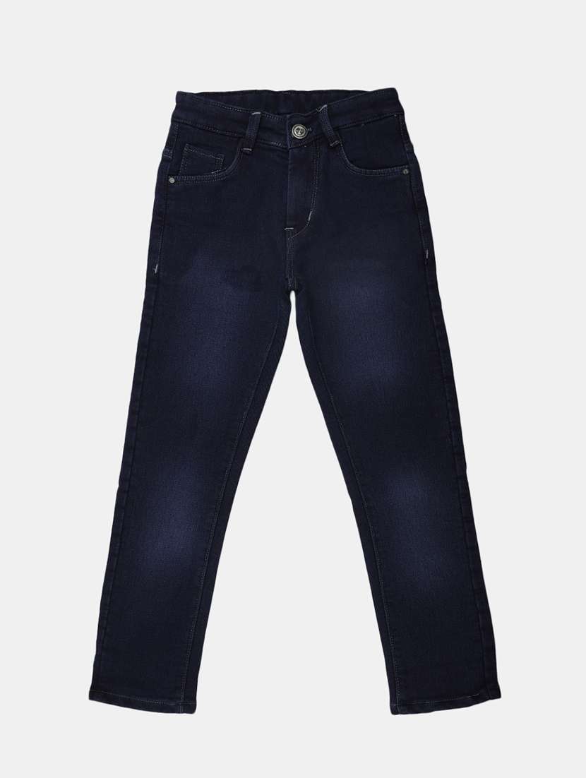 boy's plain slim fit jeans