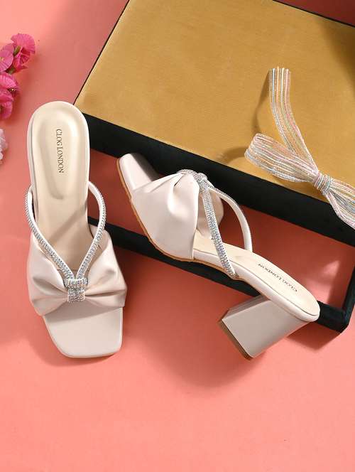 beige slip on sandal - 20363814 - Standard Image - 0