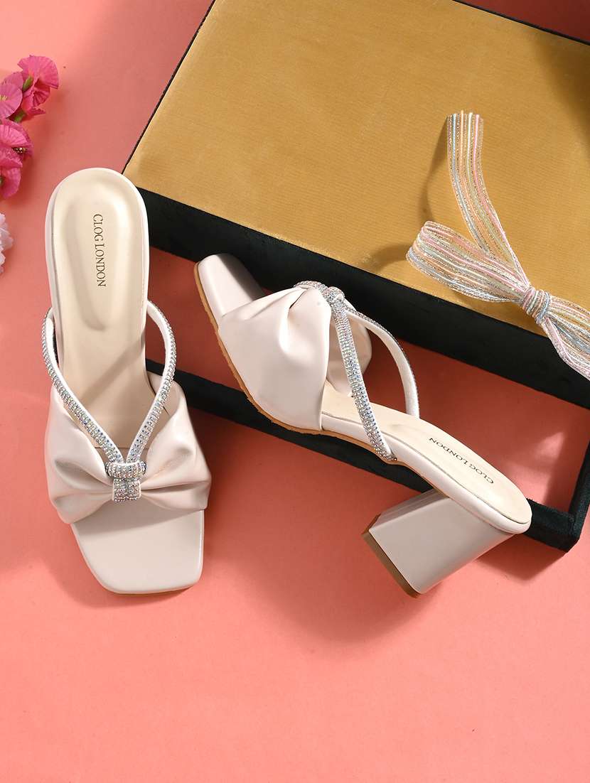 beige slip on sandal - 20363814 - Zoom Image - 0