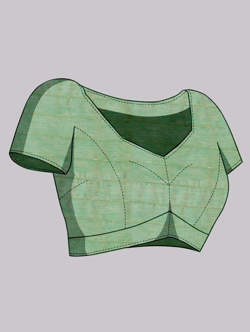 women's banarasi saree with blouse - 20367506 - Standard Image - 4