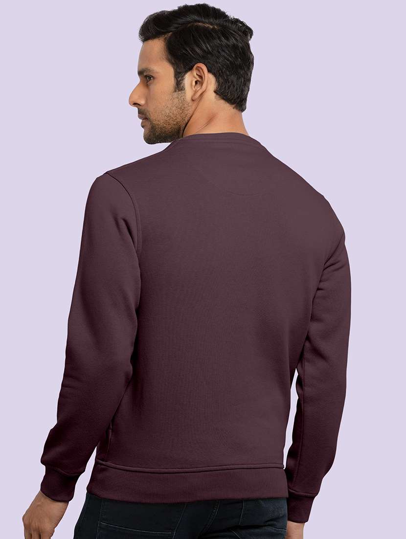 mens chest print sweatshirt - 20367580 -  Standard Image - 1