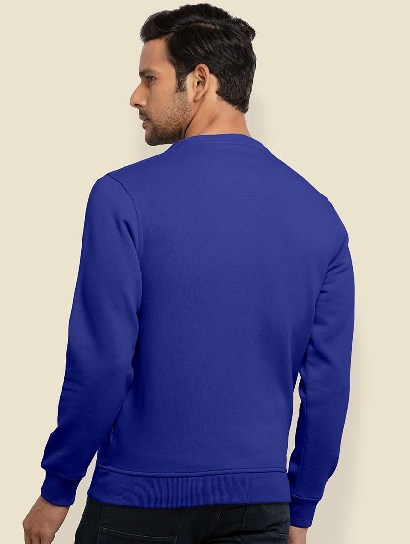 mens chest print sweatshirt - 20367585 -  Standard Image - 1