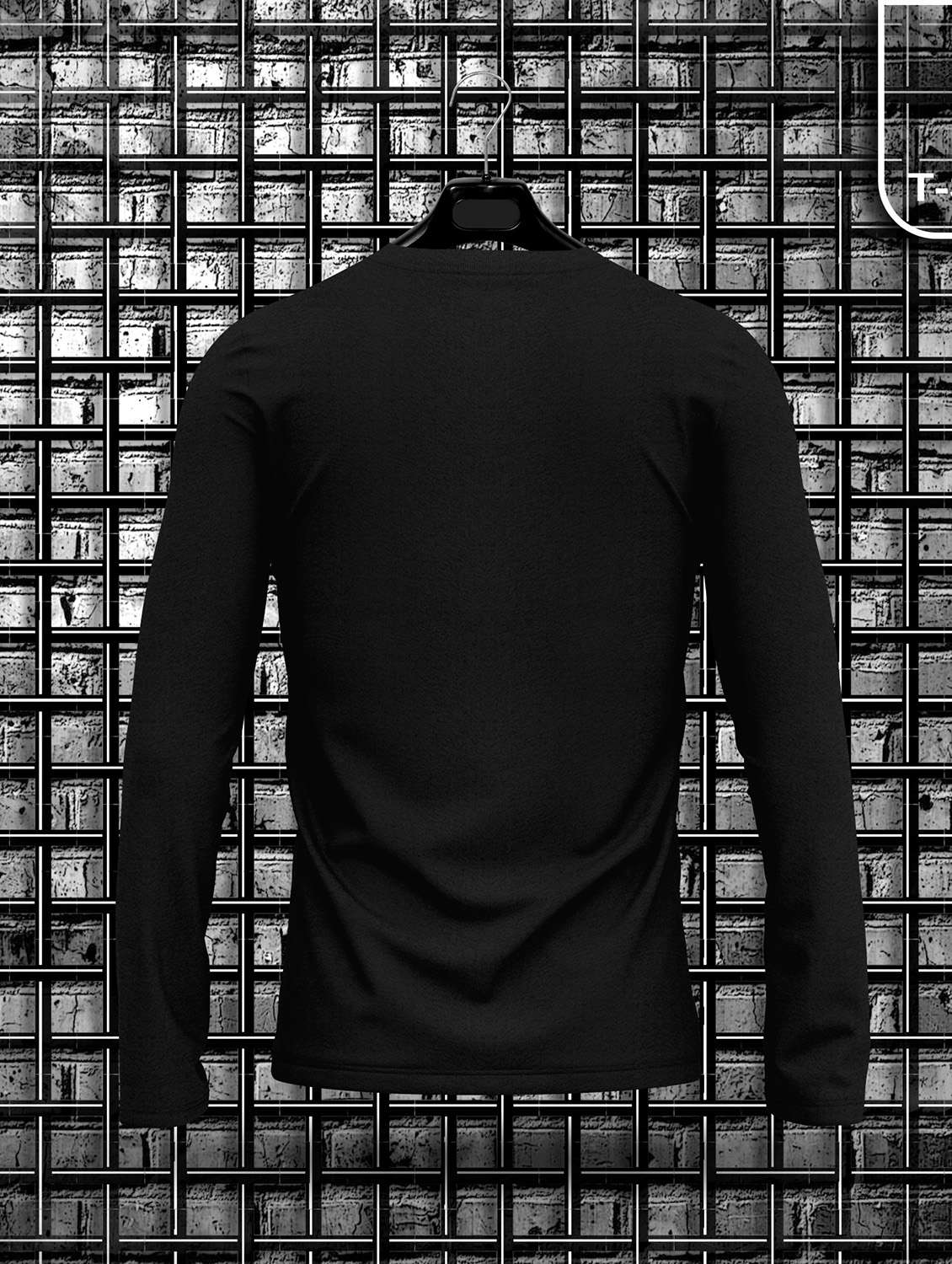 men printed long sleeves t-shirt - 20367727 -  Standard Image - 1