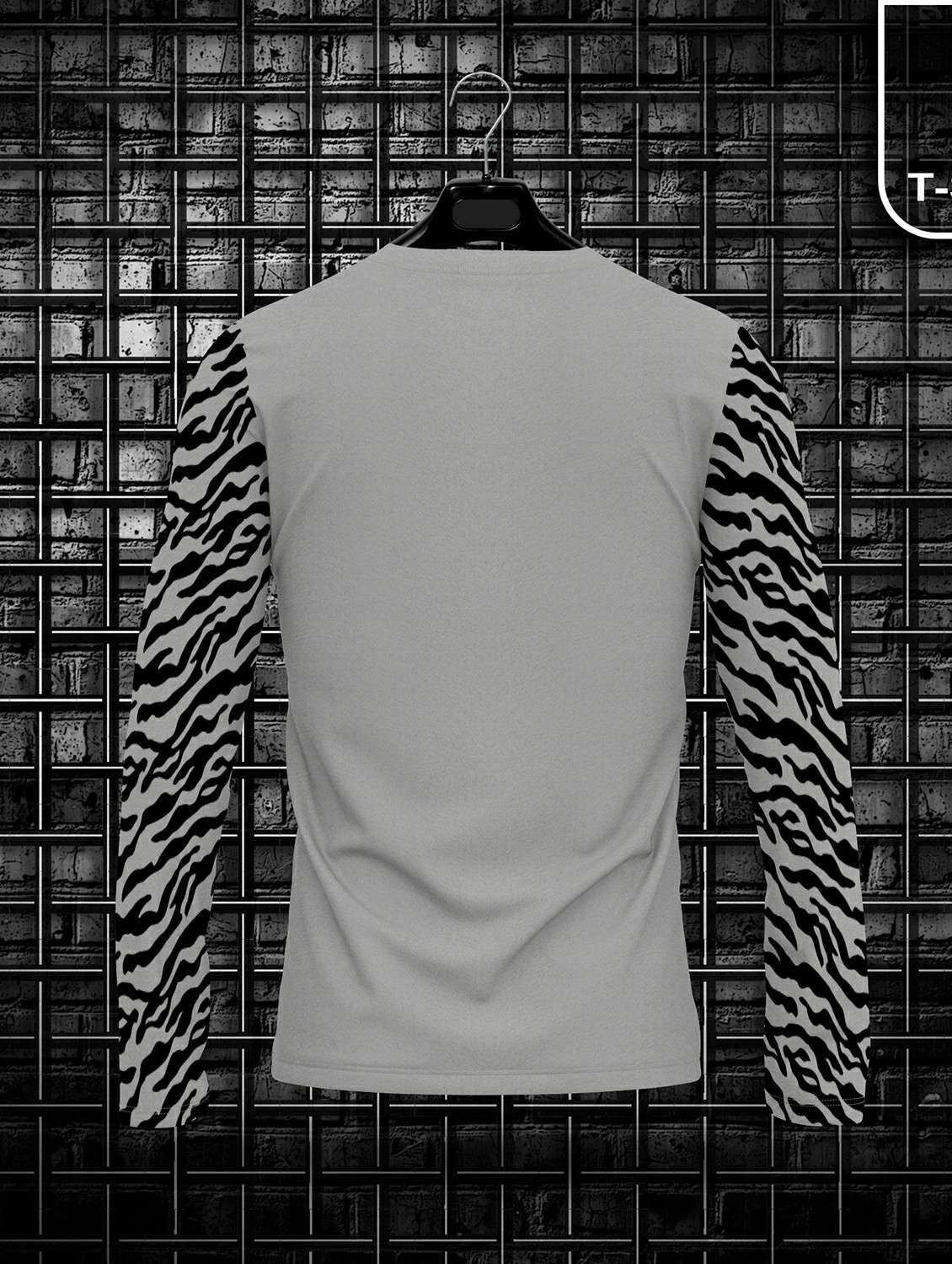 men round neck animal printed regular t-shirt - 20367729 -  Standard Image - 1