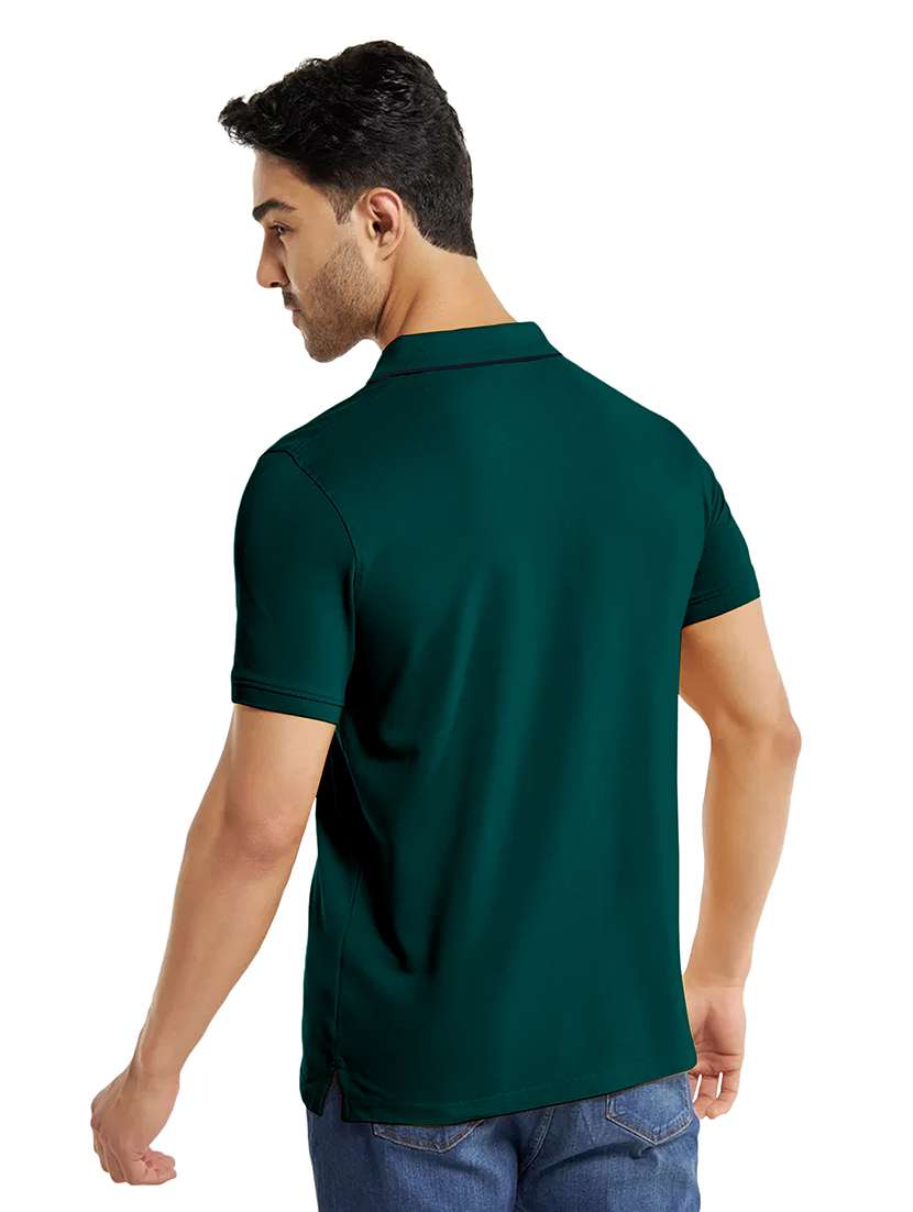 green striped polo t-shirt - 20367905 -  Standard Image - 1