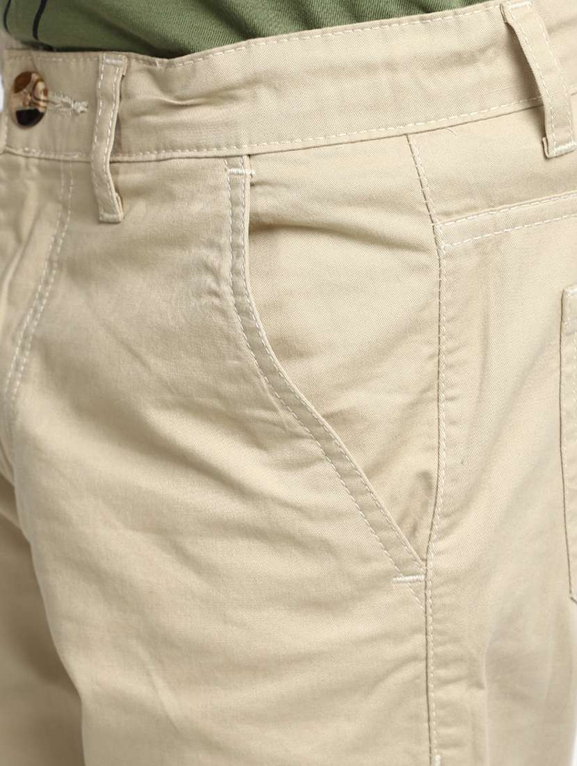 boys beige cotton chinos trouser - 20369489 -  Standard Image - 4