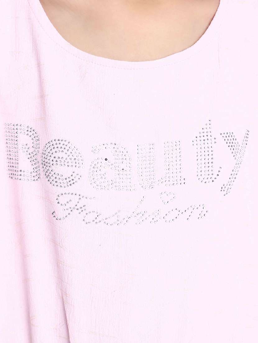 girls round neck top - 20373281 - Standard Image - 4