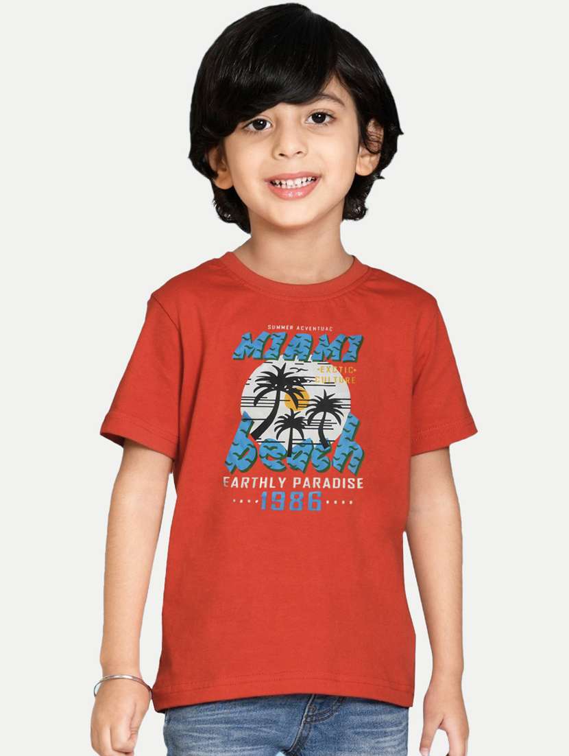 boys printed t-shirt
