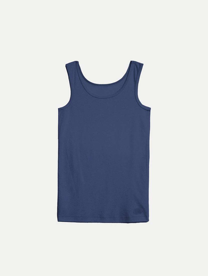 girls round neck tank