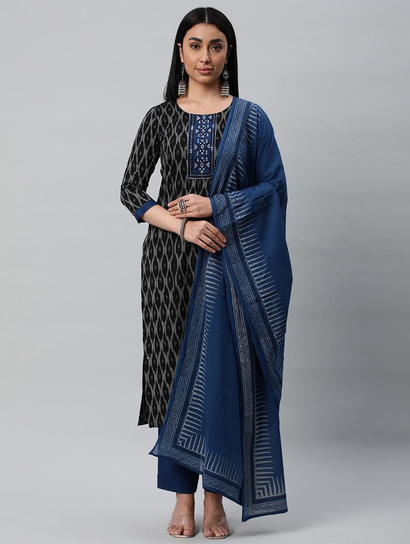 women black unstitched suit - 20376731 - Zoom Image - 0