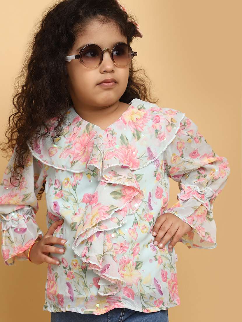 green cotton  top - 20377139 -  Standard Image - 1