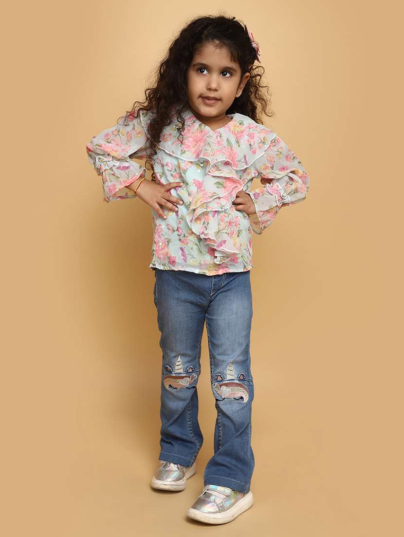 green cotton  top - 20377139 -  Standard Image - 4