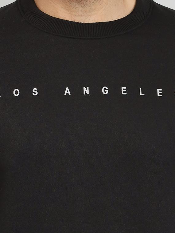 men typography print sweatshirt - 20377758 - Standard Image - 4