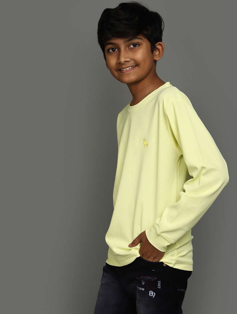 yellow cotton tshirt - 20378034 -  Standard Image - 1