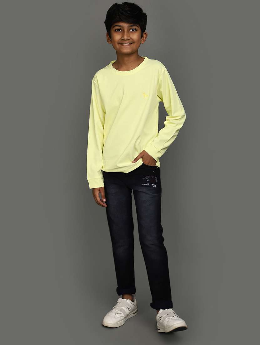 yellow cotton tshirt - 20378034 -  Standard Image - 4