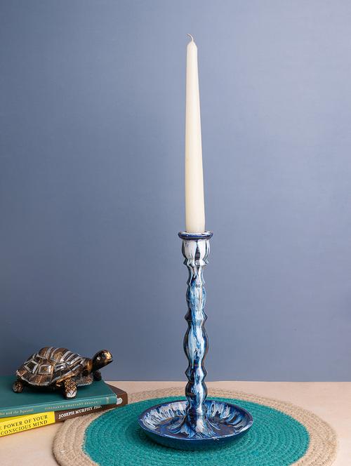 sapphire shine candle holder - 20381416 - Standard Image - 0