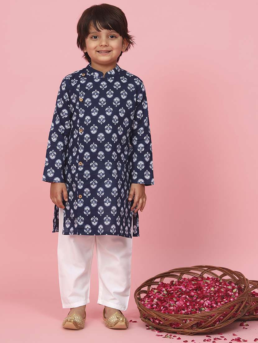 boys cotton kurta pajama set