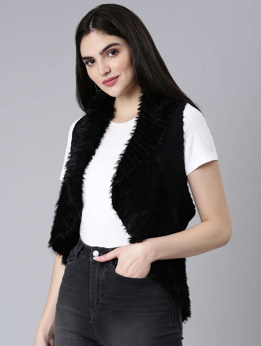 women black solids regular shrug - 20381729 -  Standard Image - 1