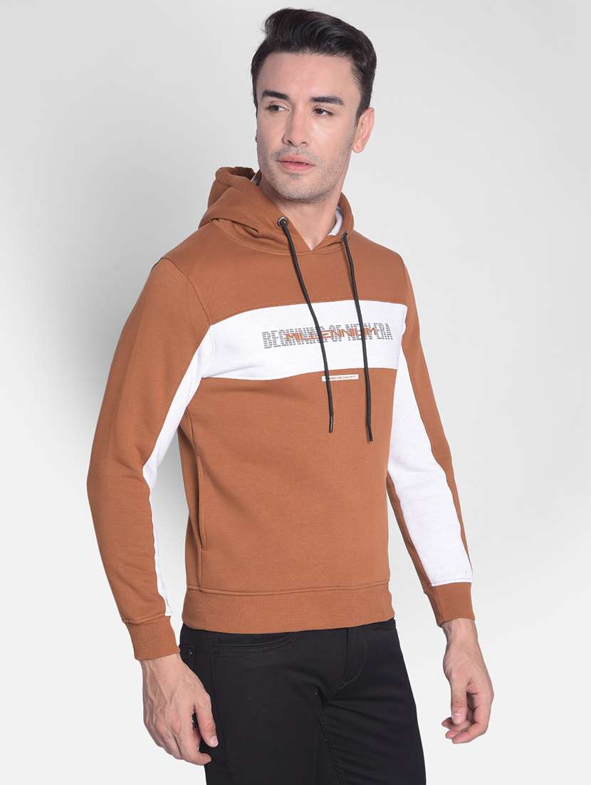 mens color block sweatshirt - 20381838 -  Standard Image - 1