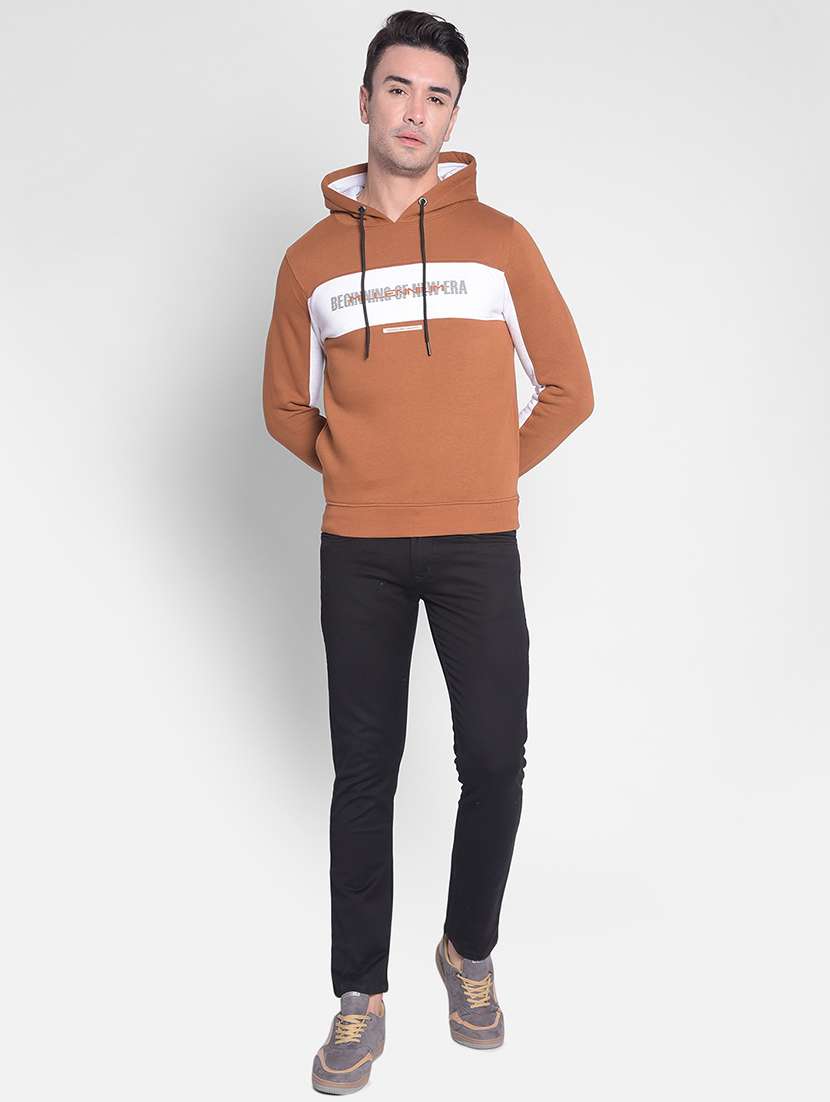 mens color block sweatshirt - 20381838 -  Standard Image - 4