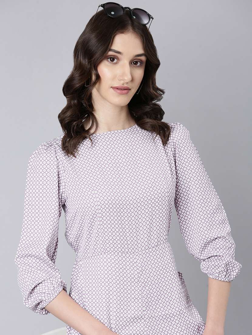 purple polka dots full leg jumpsuit - 20382737 -  Standard Image - 4