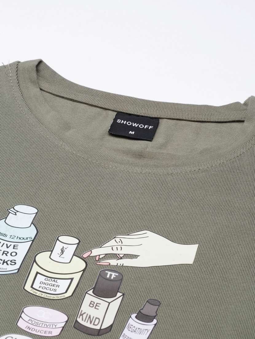 women's front print  t-shirt - 20383012 -  Standard Image - 6