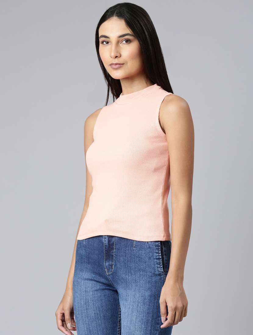 women's plain crew neck t-shirt - 20383016 -  Standard Image - 1