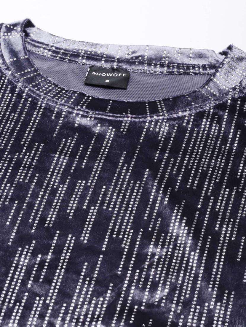 grey solid crop top - 20383047 -  Standard Image - 6