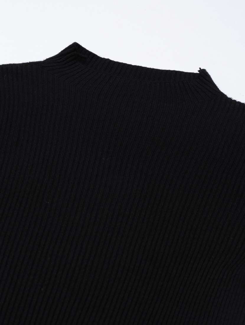 black solid regular top - 20383084 -  Standard Image - 6